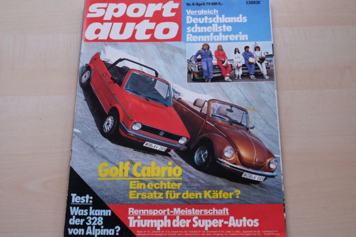 Deckblatt Sport Auto (04/1979)